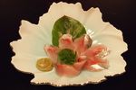 Sashimi of
                        herring